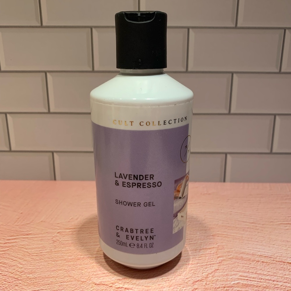 Crabtree & Evelyn Lavender & Espresso Shower Gel-Cult Collection